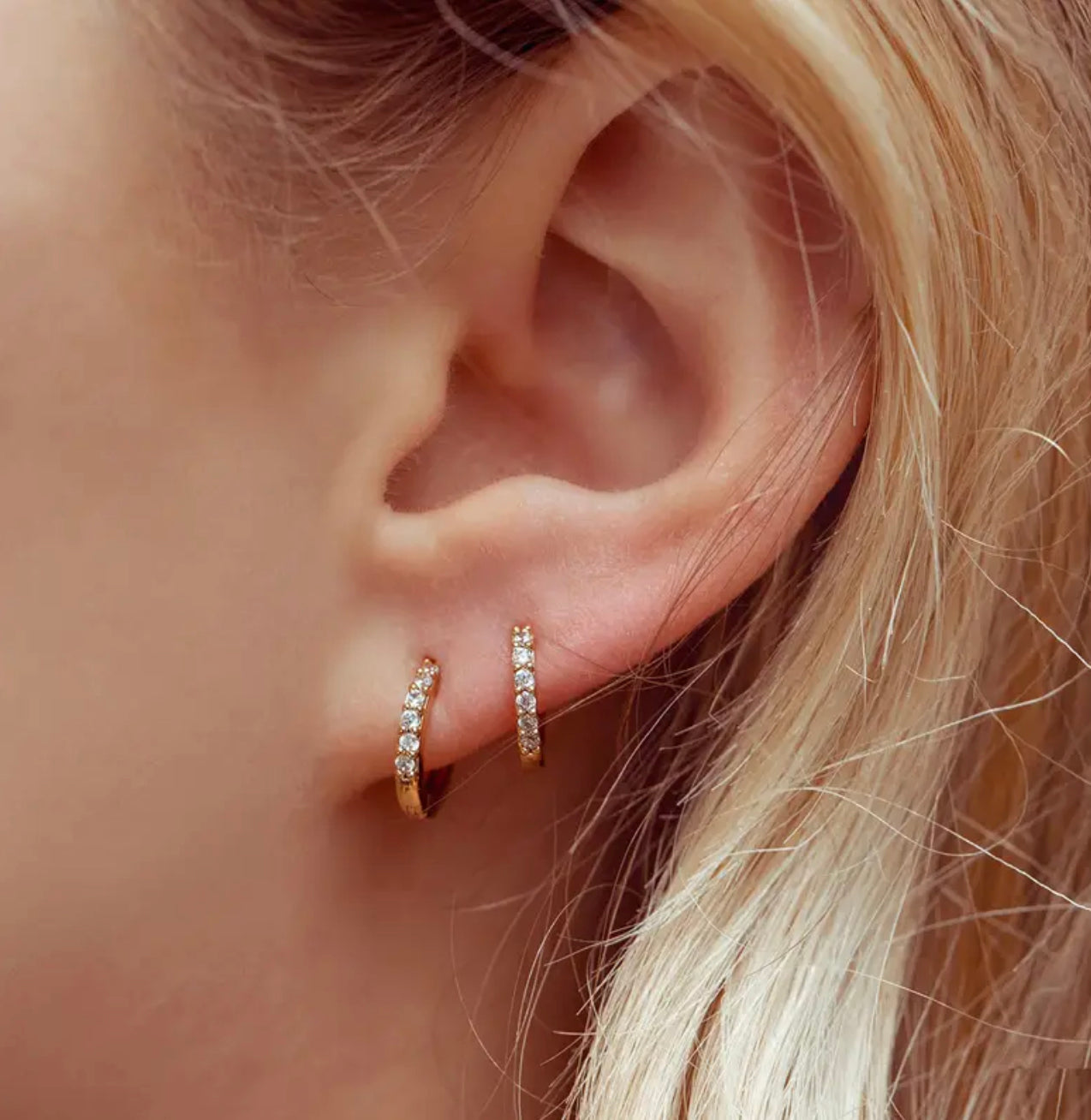 Kari Huggie Earrings