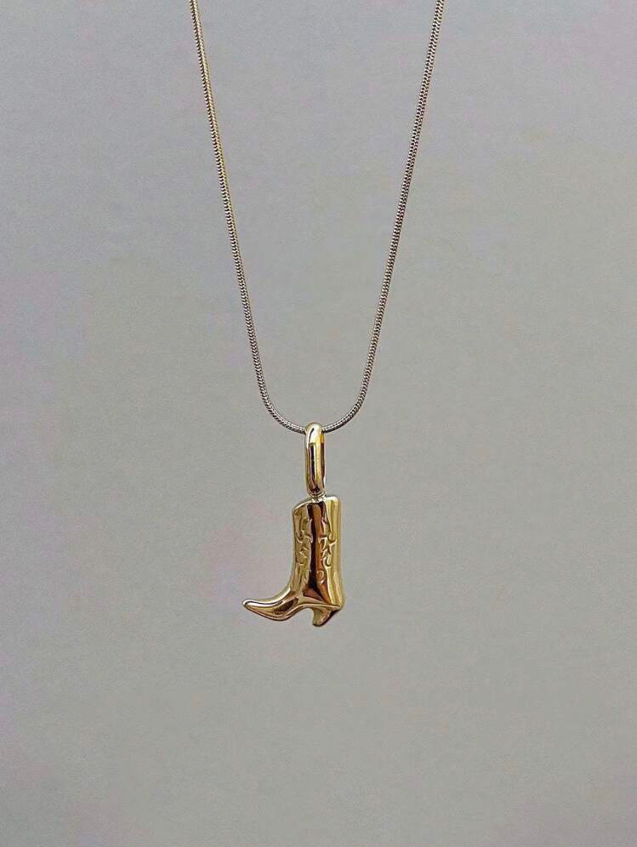 Wrangler Bootie Necklace