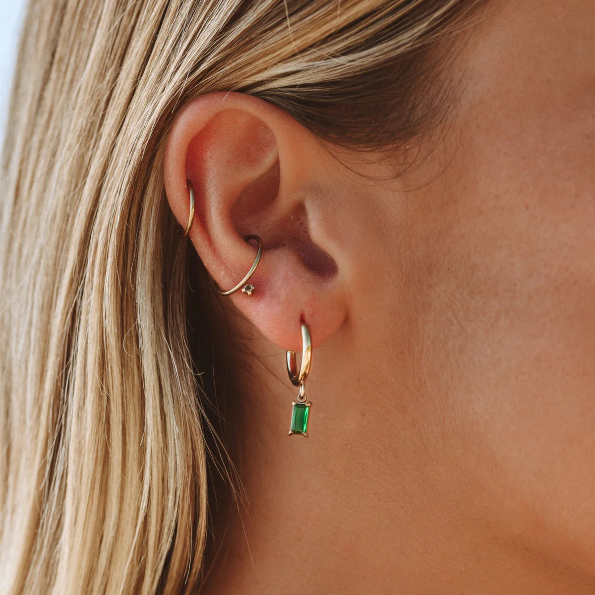 Emerald Sea Earrings