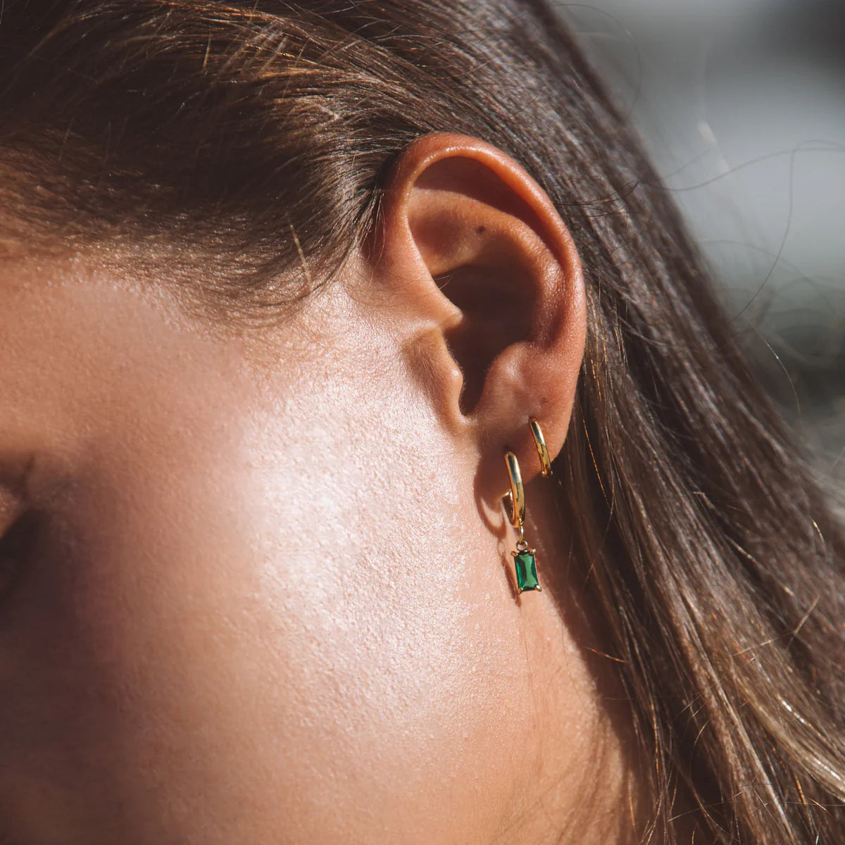 Emerald Sea Earrings
