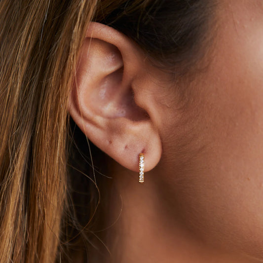 Kari Huggie Earrings