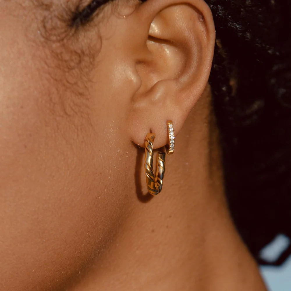 Kari Huggie Earrings